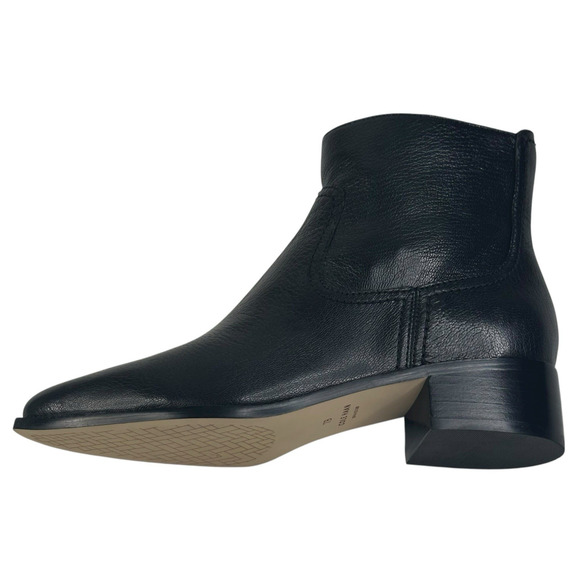 COLE HAAN Naia Black Leather Ankle Boots Womens Size 7B Side Zip New $200 C - Picture 7 of 13